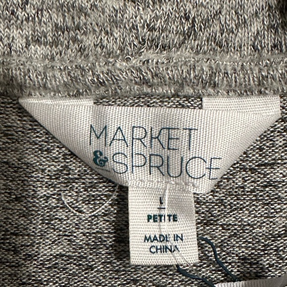 NWT Market & Spruce Cameron Cowl Neck Brushed Sweatshirt - Picture 10 of 11